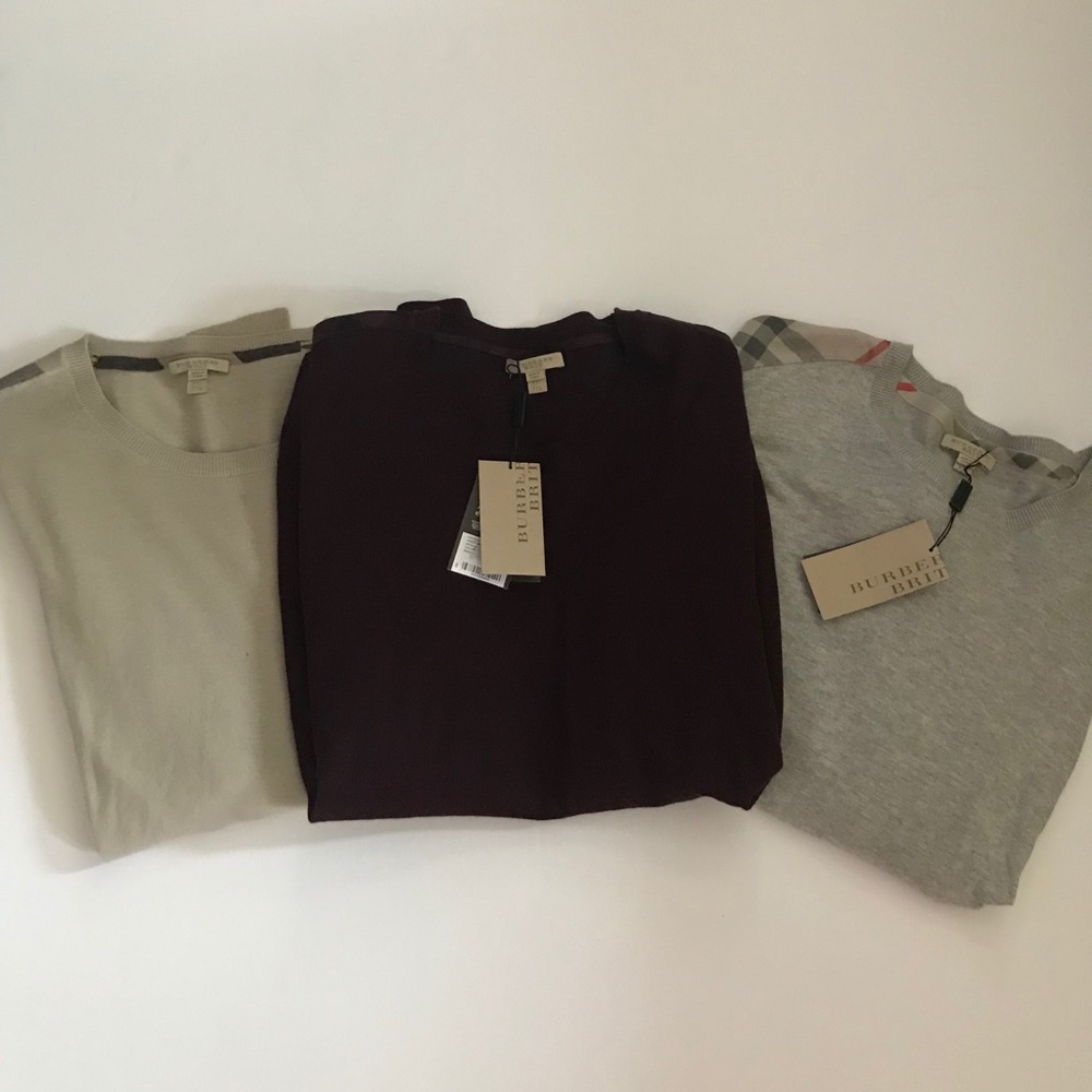 Burberry Cashmere sweaters bundled/sold separate - Picture 7 of 7